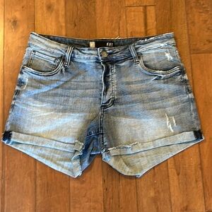KUT distressed shorts